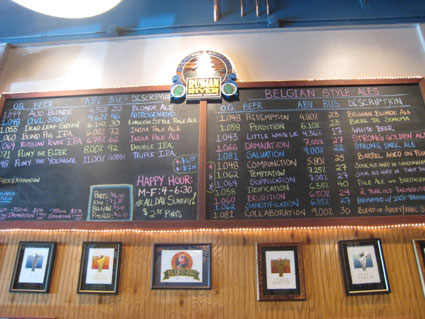 Russian River tap board