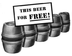 Free Beer here