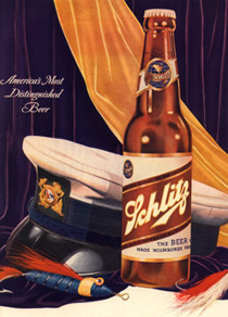 Schlitz advertisement