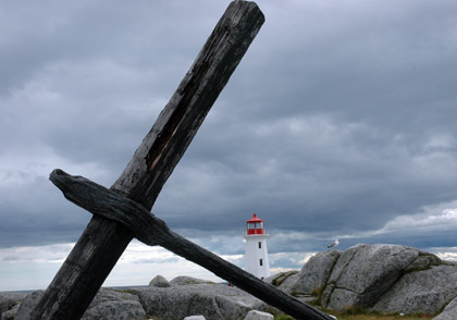 Peggy's Cove lighthouse?