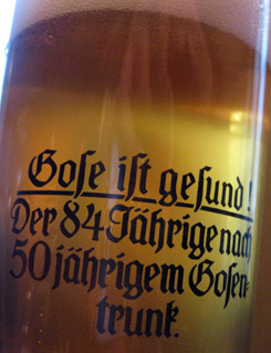 Gose in Leipzig