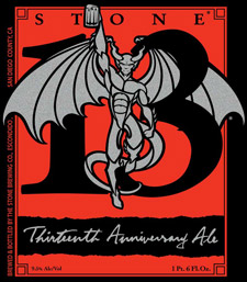 Stone 13th Anniversay Ale