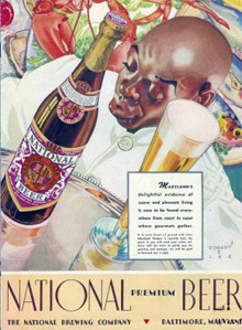National Premium beer