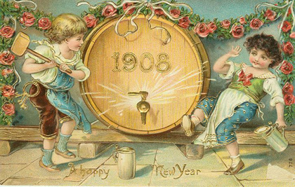 Happy New Year - Party like it's 1908