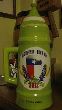 Bluebonnet Brew-Off Stein